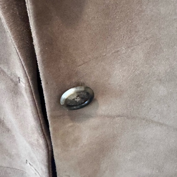 Ralph Lauren Suede Brown Womens Blazer - Picture 2 of 6